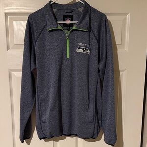 NFL Seattle Seahawks Quarter-Zip Sweatshirt